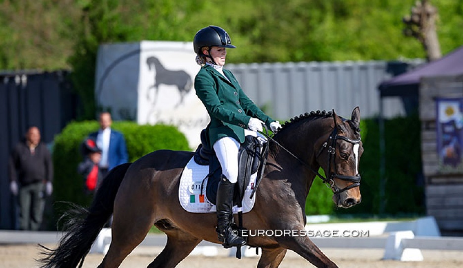 Kate Murphy on Top Hero at the 2025 CDI Sint-Truiden :: Photo © Astrid Appels