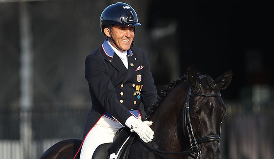 Cesar Parra at the 2022 CDI Wellington :: Photo © Astrid Appels