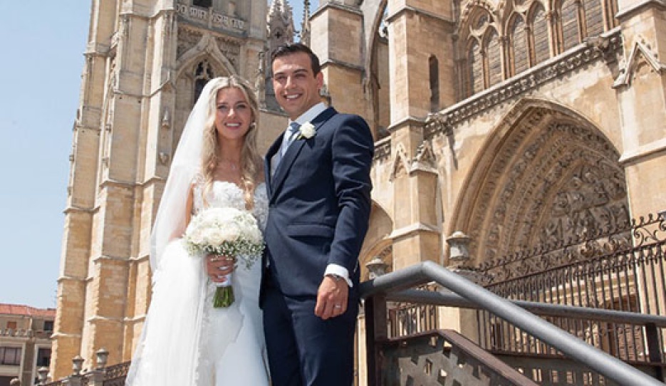 Julia Bouthoorn and Sergio Garcia Bermejo got married 