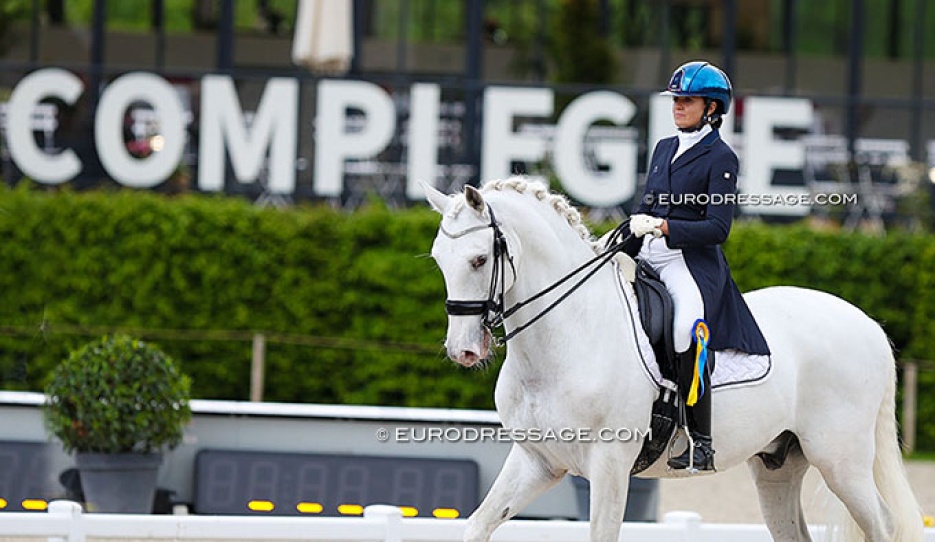 Carla De La Fuente De Pablos on Fito at the 2024 CDIO Compiegne :: Photo © Astrid Appels