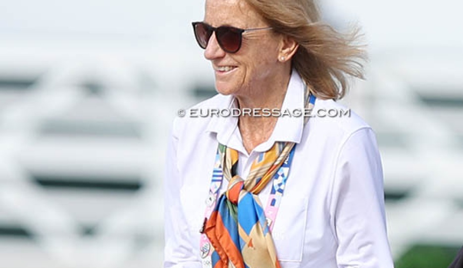 Isobel Wessels at the 2024 Olympic Games in Paris :: Photo © Astrid Appels