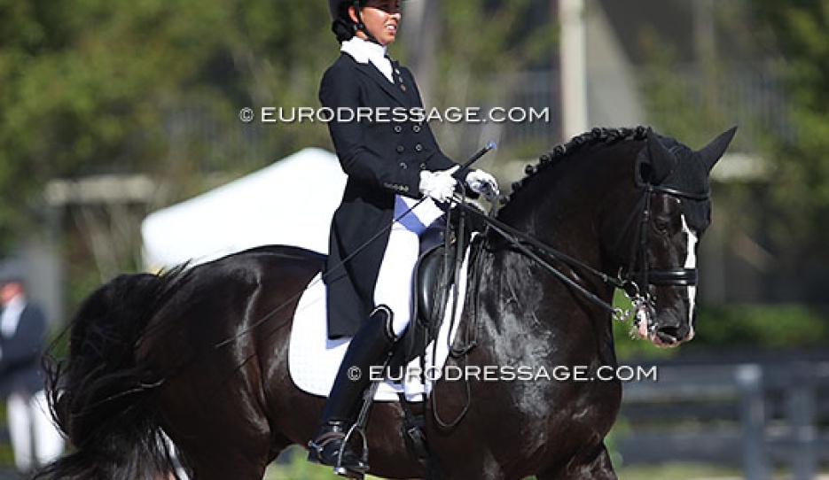 Genay Vaughn and Donarweiss GGF at the 2017 CDN Wellington :: Photo © Astrid Appels