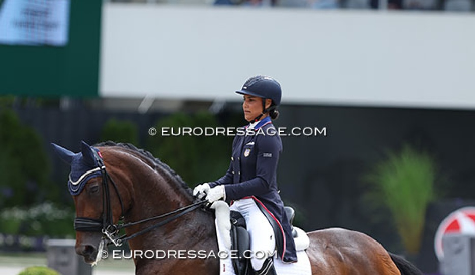 Anna Buffini and Fiontini at the 2024 CDIO Aachen :: Photo © Astrid Appels