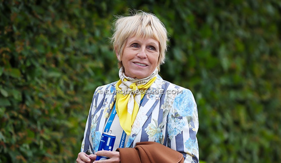 German 5* judge Katrina Wüst :: Photo © Astrid Appels