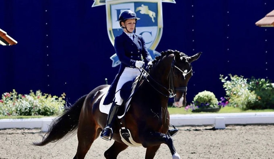 Monica Burssens and Elfentanz at the 2024 CDI Hagen :: Photo © Ruchel