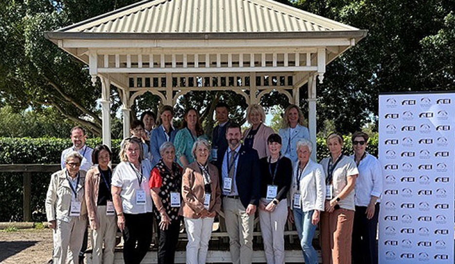 The first FEI Dressage Judges Maintenance Course Held in Australia since 2014 ! 