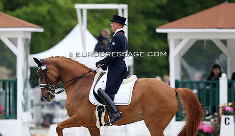 Jean-Philippe Siat and Lovesong at the 2019 CDIO Compiegne :: Photo © Astrid Appels