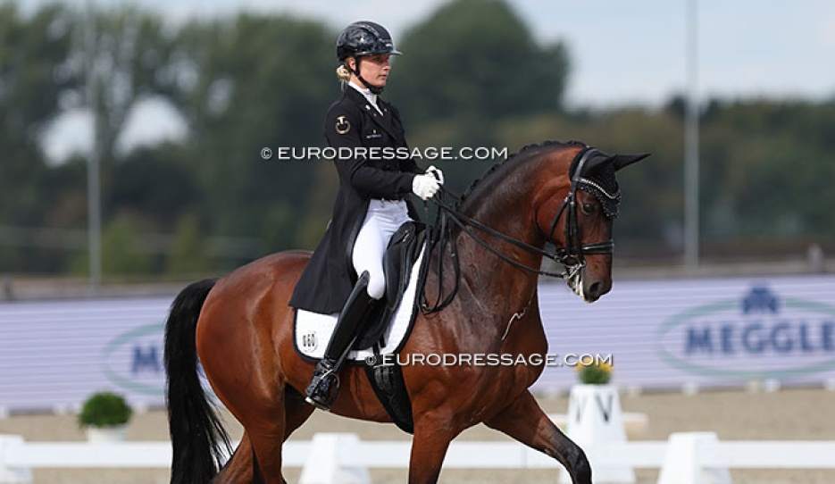 Bianca Nowag and Queolito at the 2023 CDI Hagen :: Photo © Astrid Appels