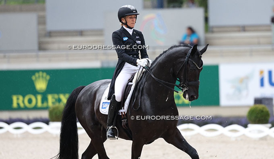 Ingrid Klimke and Diafys OLD at the 2025 CDIO Aachen :: Photo © Astrid Appels