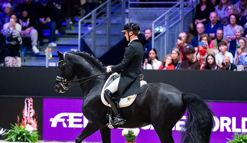 Justin Verboomen and Zonik Plus at the 2025 CDI-W Lyon :: Photos © Lukasz Kowalski