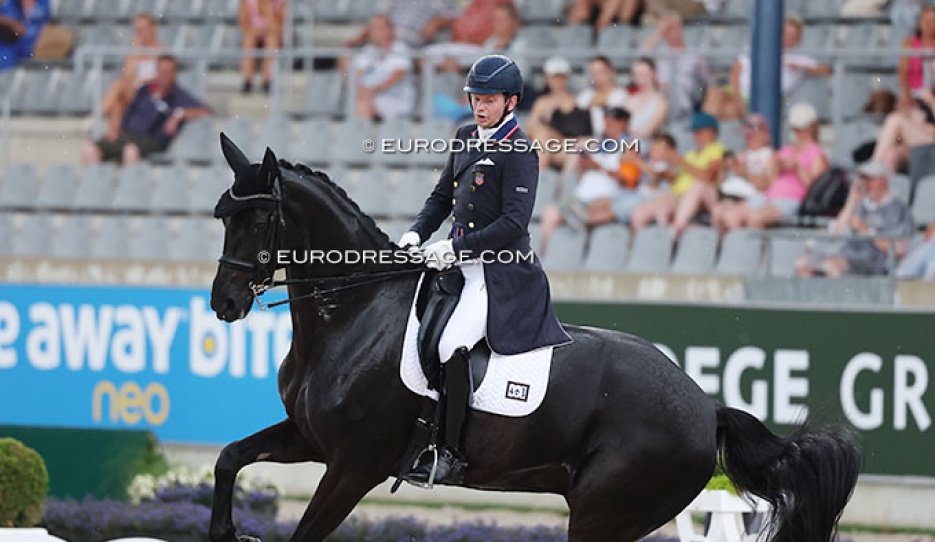 Kevin Kohmann and Scala at the 2025 CDIO Aachen :: Photo © Astrid Appels