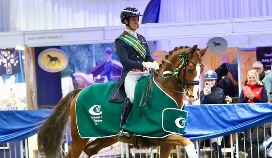 Mount St John Diamonds are Forever winning the 2025 British Winter Regional Championships