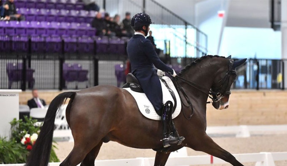Meagan Davis and Toronto Lightfoot at the 2025 CDI-W Ocala :: Photo © Andrew Ryback