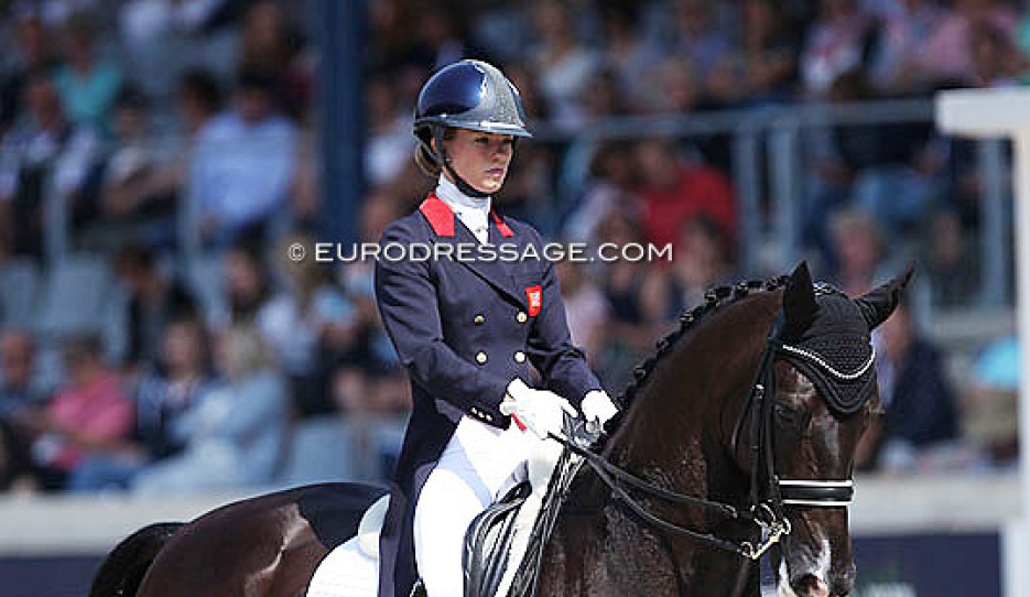 Charlotte Fry and Dark Legend at the 2019 CDIO Aachen :: Photos © Astrid Appels