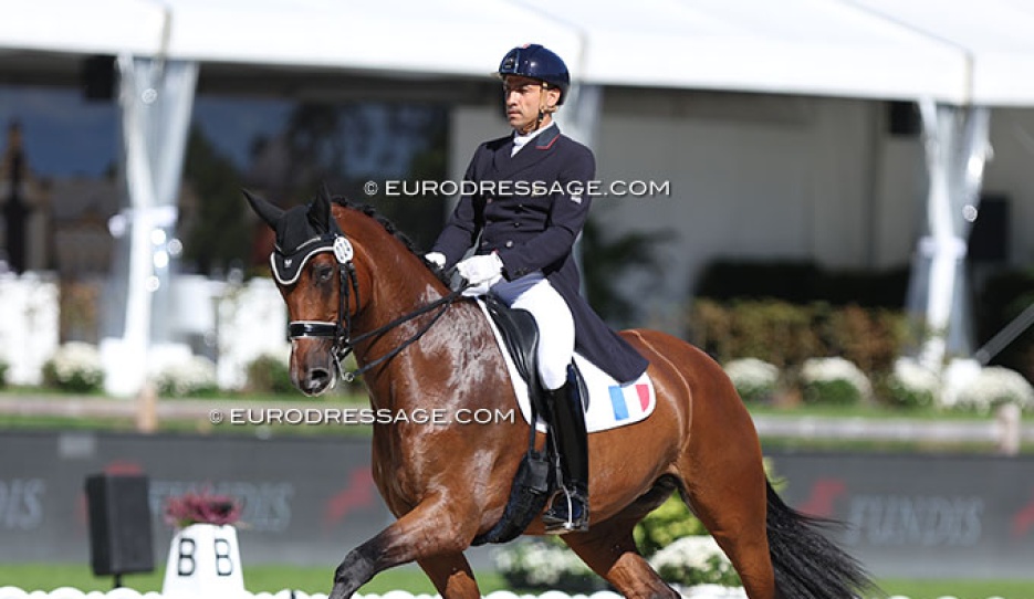 Alexandre Ayache and Jolene at the 2023 European Championships in Riesenbeck :: Photo © Astrid Appels