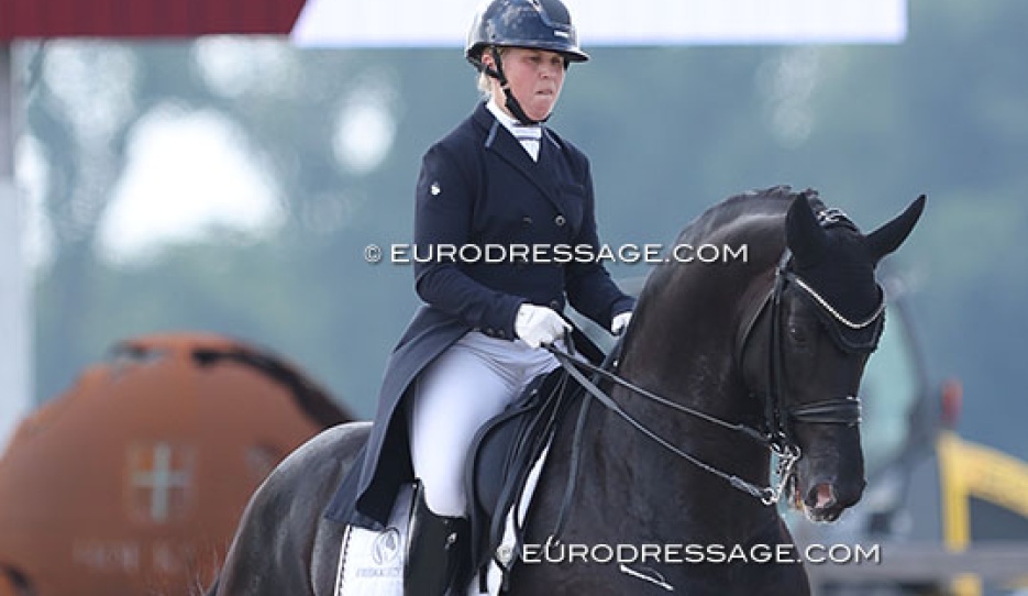 Yvonne Osterholm and Ironman H at their last show as a pair, the 2024 CDI Hagen - the June Edition :: Photo © Astrid Appels