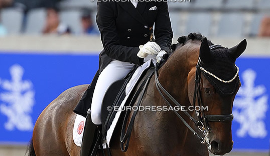 Jessica von Bredow-Werndl and Diallo BB at the 2025 CDIO Aachen :: Photo © Astrid Appels