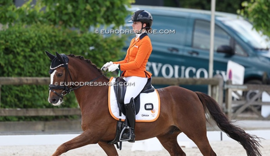 Esmae NIessen and Strandgaards Do It My Way at the 2025 CDIO Lier :: Photo © Astrid Appels