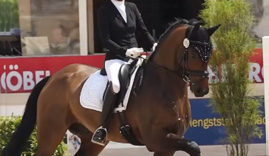 Jasmin Schaudt and First Major at the 2025 CDN Winterlingen