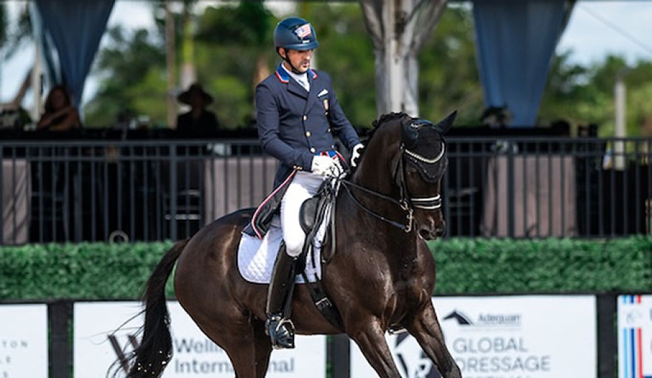 Marcus Orlob and Jane at the 2026 CDI-W Wellington :: Photo © Astrid Appels