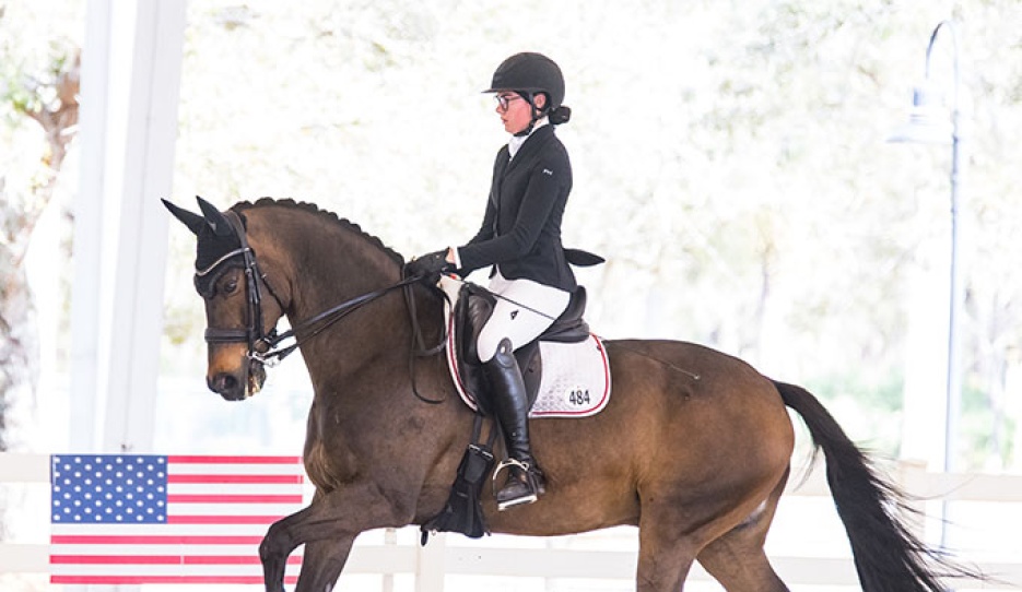 Jenica Liptay and Arthur at the 2026 CDN West Palm Beach at the Jim Brandon :: Photo © Joanna Jodko