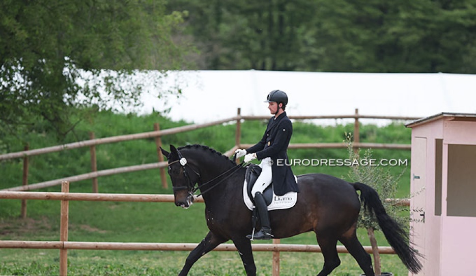 Lukas Blatzheim and Errol at the 2022 CDI Troisdorf :: Photo © Astrid Appels