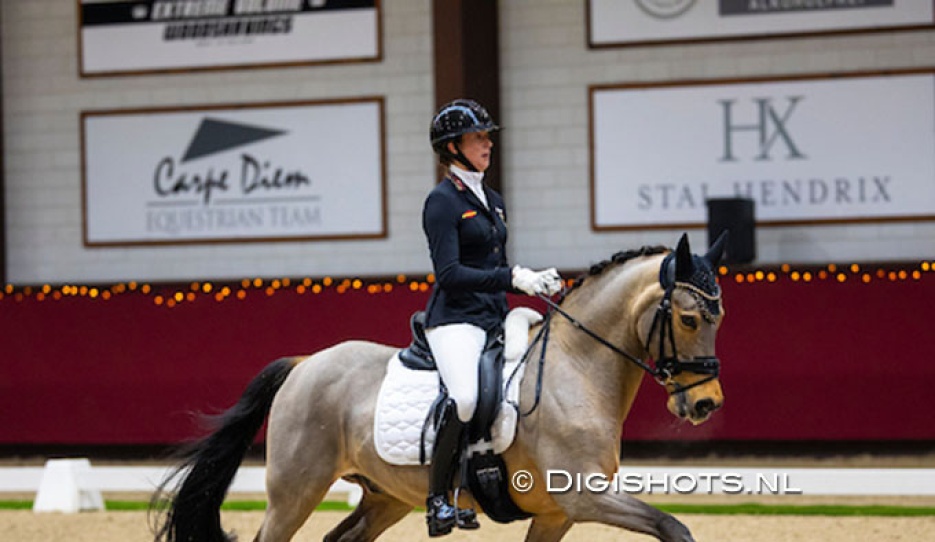 Nora Feldmann and FS Capelli de Niro at the 2024 CDI Kronenberg Indoor :: Photo © Digishots