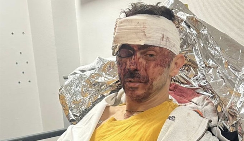 Rodolpho Riskalla in the hospital