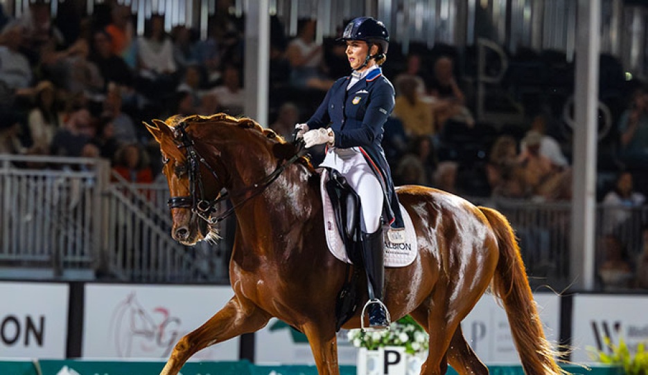 Jennifer Williams and Joppe K at the 2026 CDI Palm Beach Derby :: Photo © Centre Line Media