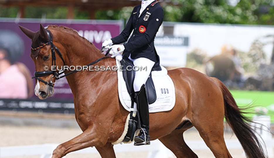 Martha Raupach and Jack Sparrow at the 2022 CDI Troisdorf :: Photo © Astrid Appels