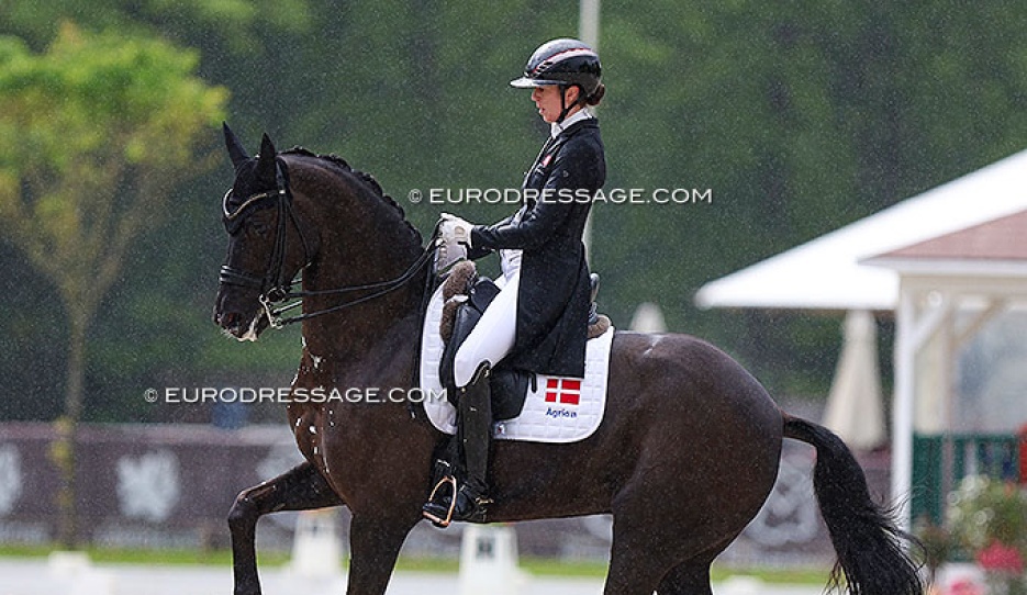 Carina Cassoe Kruth and Heiline's Danciera at the 2024 CDIO Compiegne :: Photo © Astrid Appels