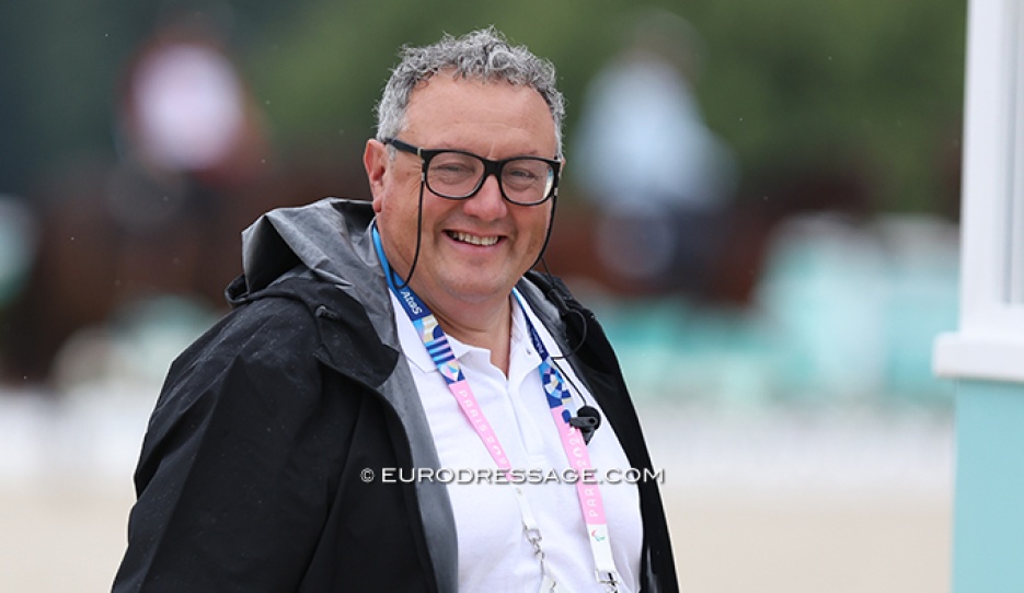 Didier Deschauwer at the 2024 Paris Olympics :: Photo © Astrid Appels