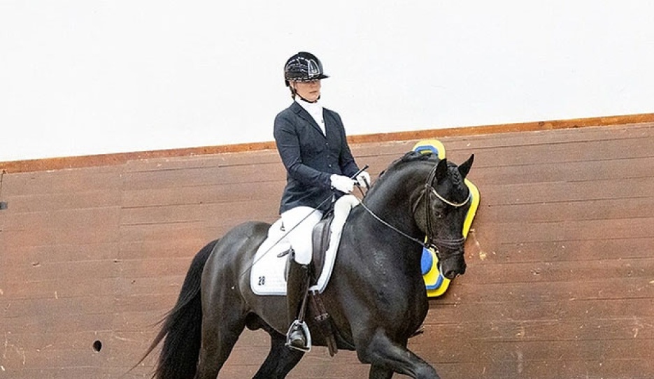 Linnea Coster on Still a Secret at the 2026 SWB Stallion Performance Test