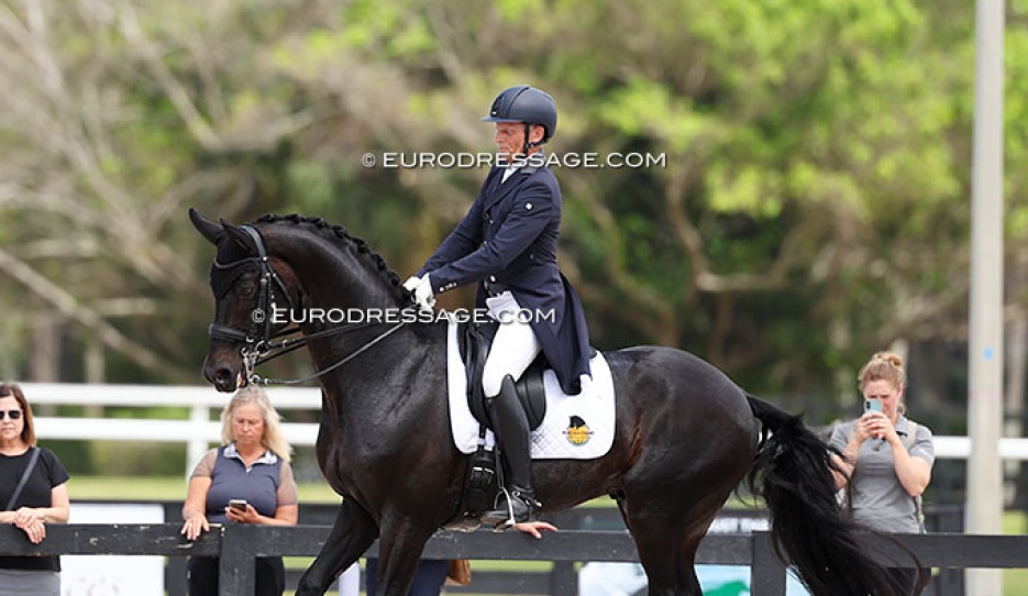 Tom Dvorak and Feinrich at the 2026 CDN Palm Beach Derby :: Photos © Astrid Appels