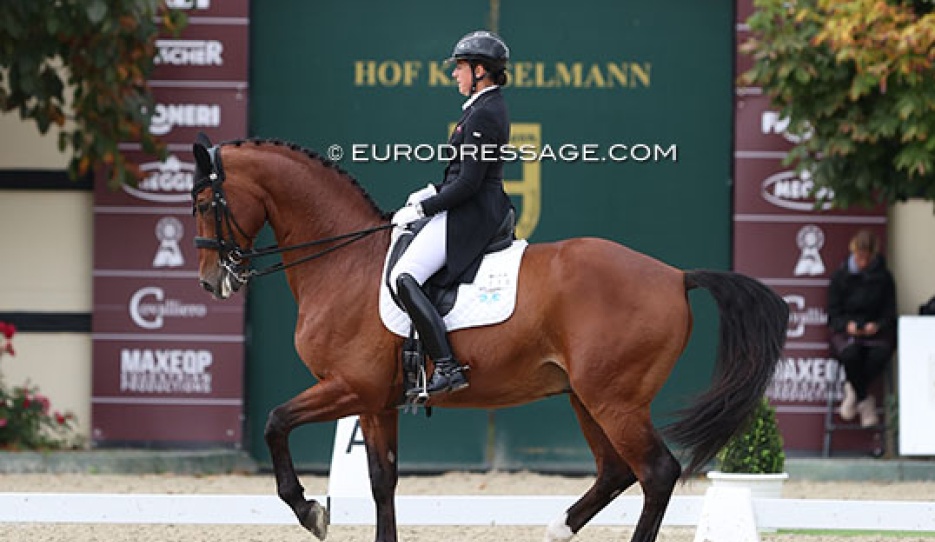 Renate Voglsang and Fürst Ferdinand zur Fasanenhöhe at the 2023 CDI Hagen :: Photo © Astrid Appels
