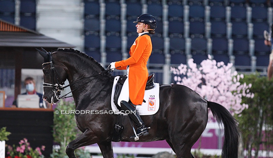 Marlies van Baalen and Go Legend at the 2021 Olympics in Tokyo :: Photo © Astrid Appels