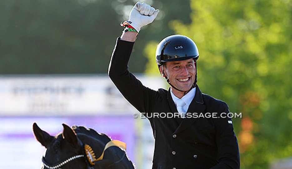 Justin Verboomen and Zonik Plus at the 2025 CDIO Lier :: Photo © Astrid Appels