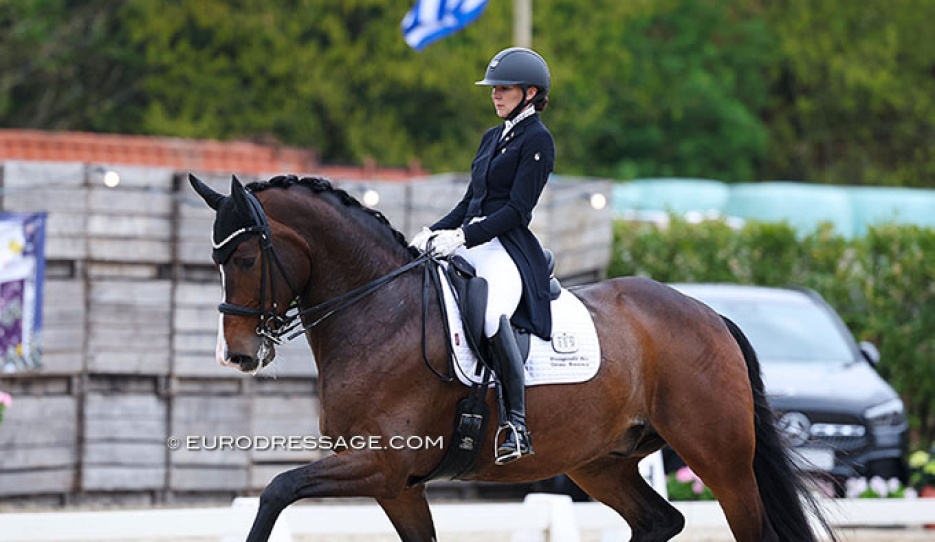 Tatiana Antonenco and I-Wonder at the 2025 CDI Sint-Truiden :: Photo © Astrid Appels