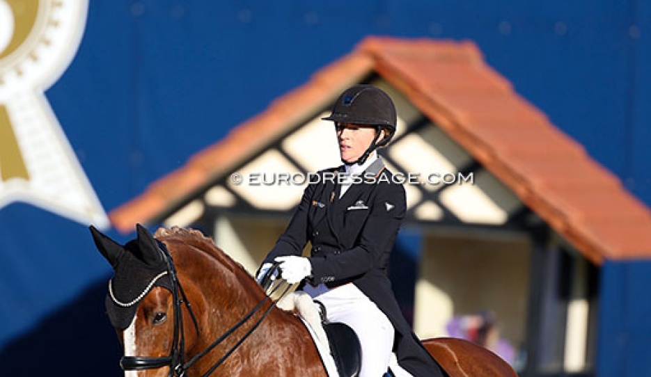 Lena Hassmann and Doc-Holliday at the 2026 CDI Hagen :: Photo © Astrid Appels