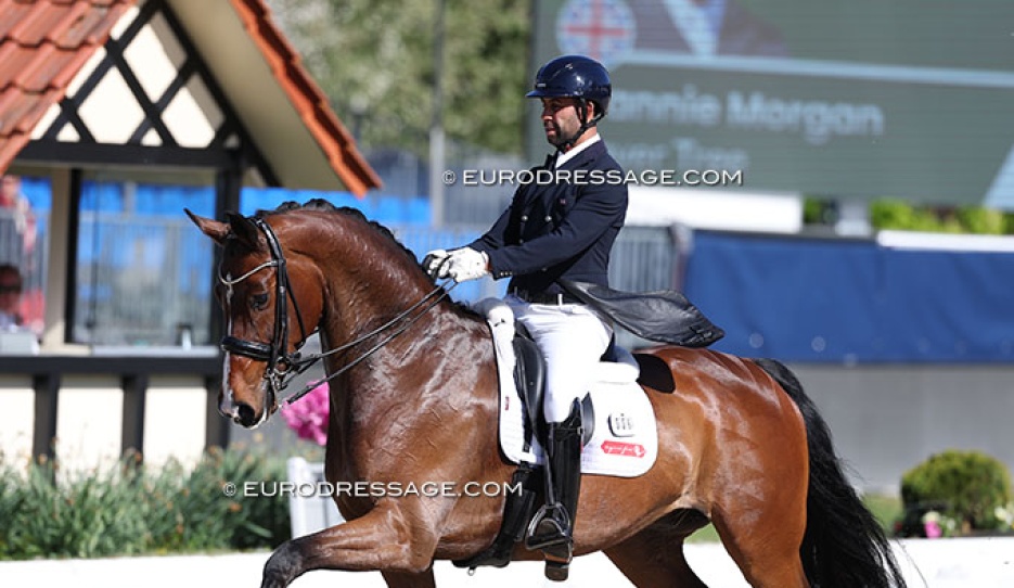 Dannie Morgan and Fever Tree at the 2026 CDI Hagen :: Photo © Astrid Appels