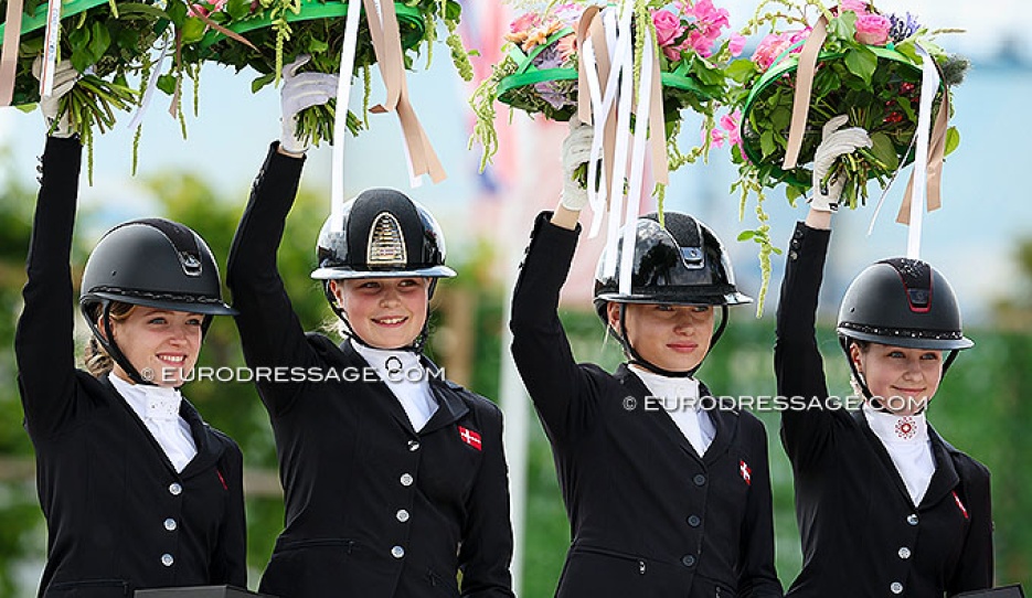 Danish pony riders lead the nations ranking at the 2026 CDIO Lier :: Photo © Astrid Appels