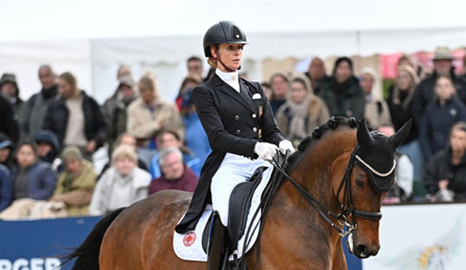 Jessica von Bredow-Werndl and Times Kismet at the 2026 CDI Munich :: Photo © press photo