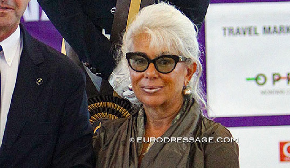 Italian dressage judge Barbara Ardu :: Photo © Astrid Appels