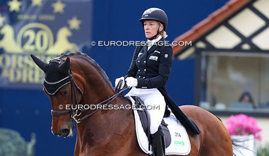 Ingrid Klimke and Vayron at the 2026 CDI Hagen :: Photo © Astrid Appels