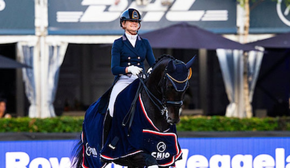 Marieke van der Putten and Zantana at the 2026 CDI Rotterdam :: Photos © Digishots