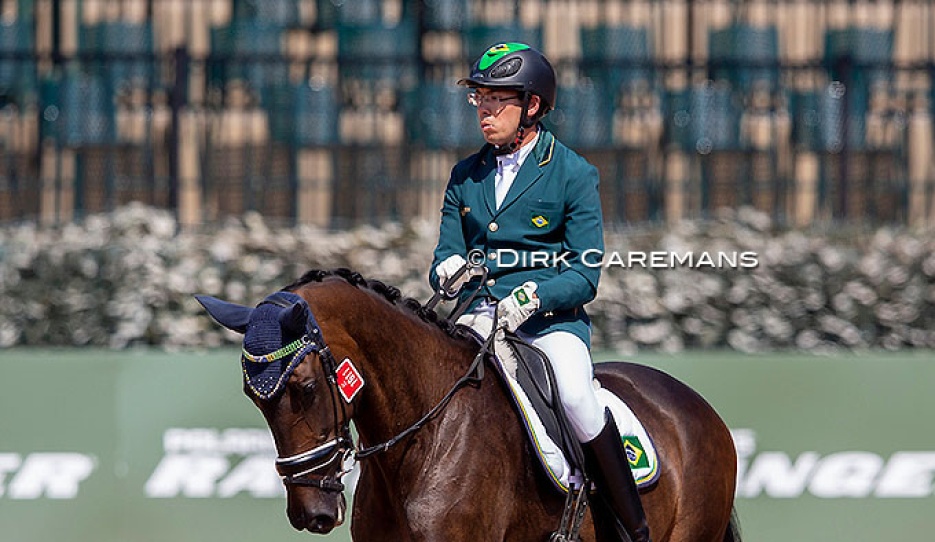 Sergio Froes Ribeiro de Oliva, here on Coco Chanel at the 2018 World Equestrian Games :: Photo © Hippofoto