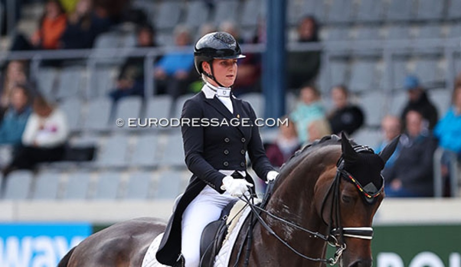 Hendricks and Drombusch at the 2024 CDIO Aachen :: Photo © Astrid Appels