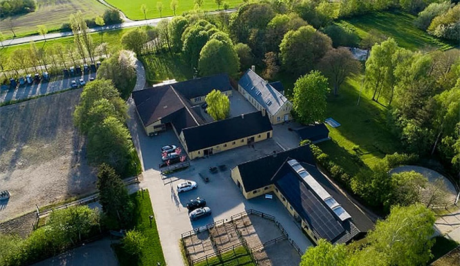 Nanna Merrald returned home to her parents' farm Lykkesholm