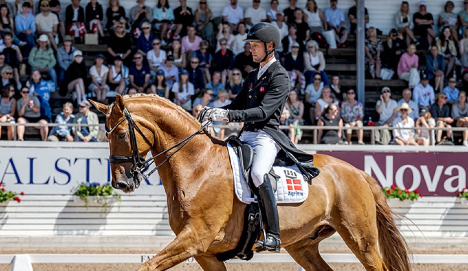 Daniel Bachmann Andersen and Flash Gordon at the 2026 CDIO Falsterbo :: Photo © Kim Lundin