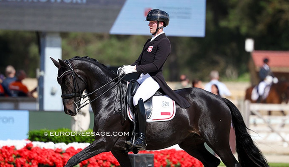 Hubert Jankowski on Guerlain at the 2026 CDIO Fontainebleau :: Photo © Astrid Appels
